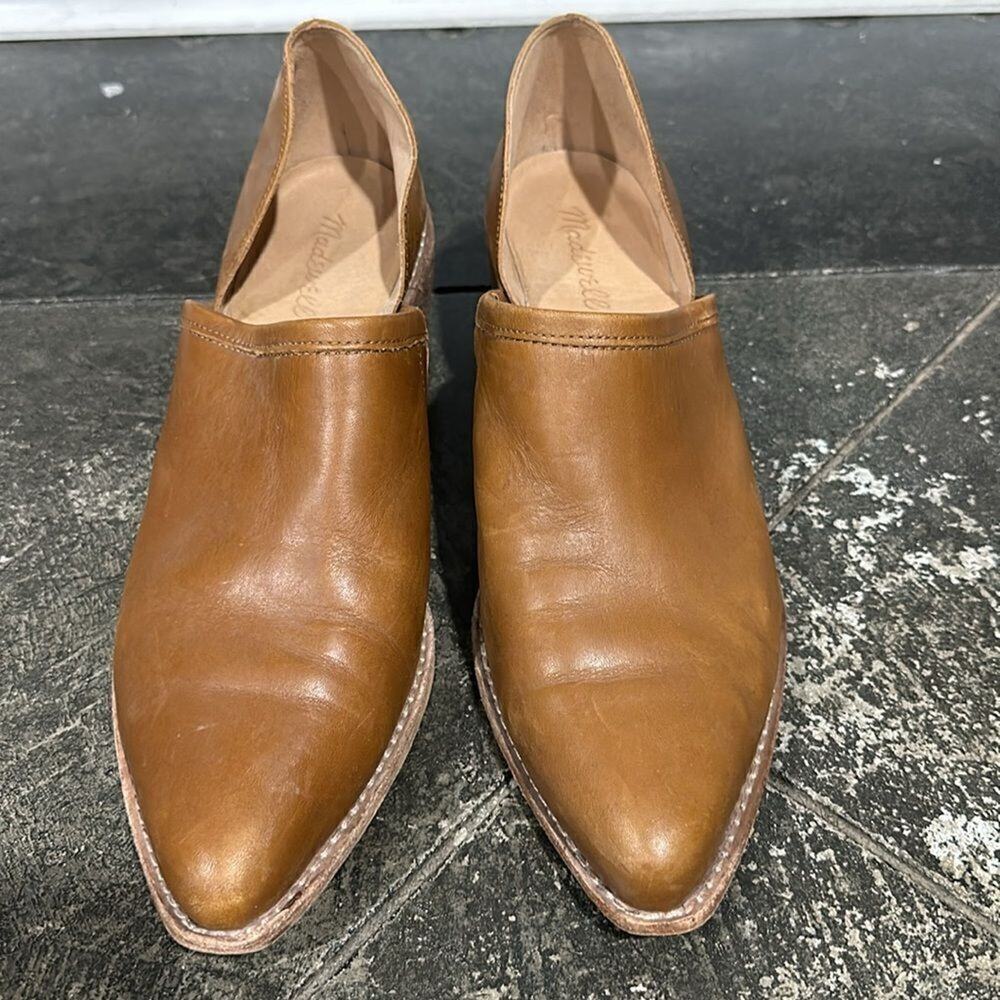 MADEWELL The Brady Lowcut Bootie Brown 10 - Picture 2 of 8